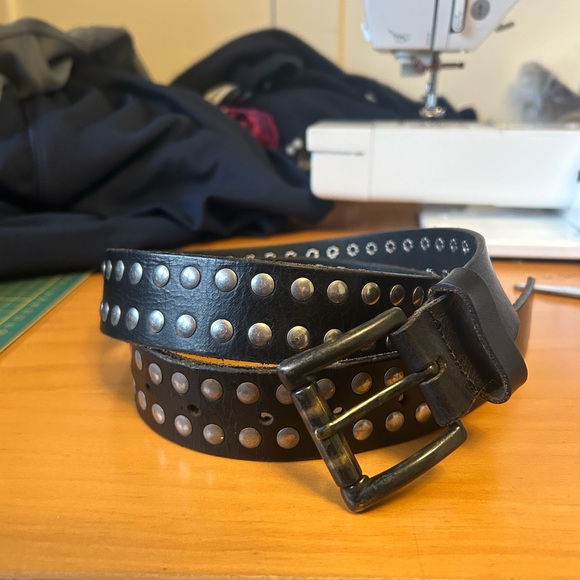 Vintage Other - Century Canada Vintage studded leather belt